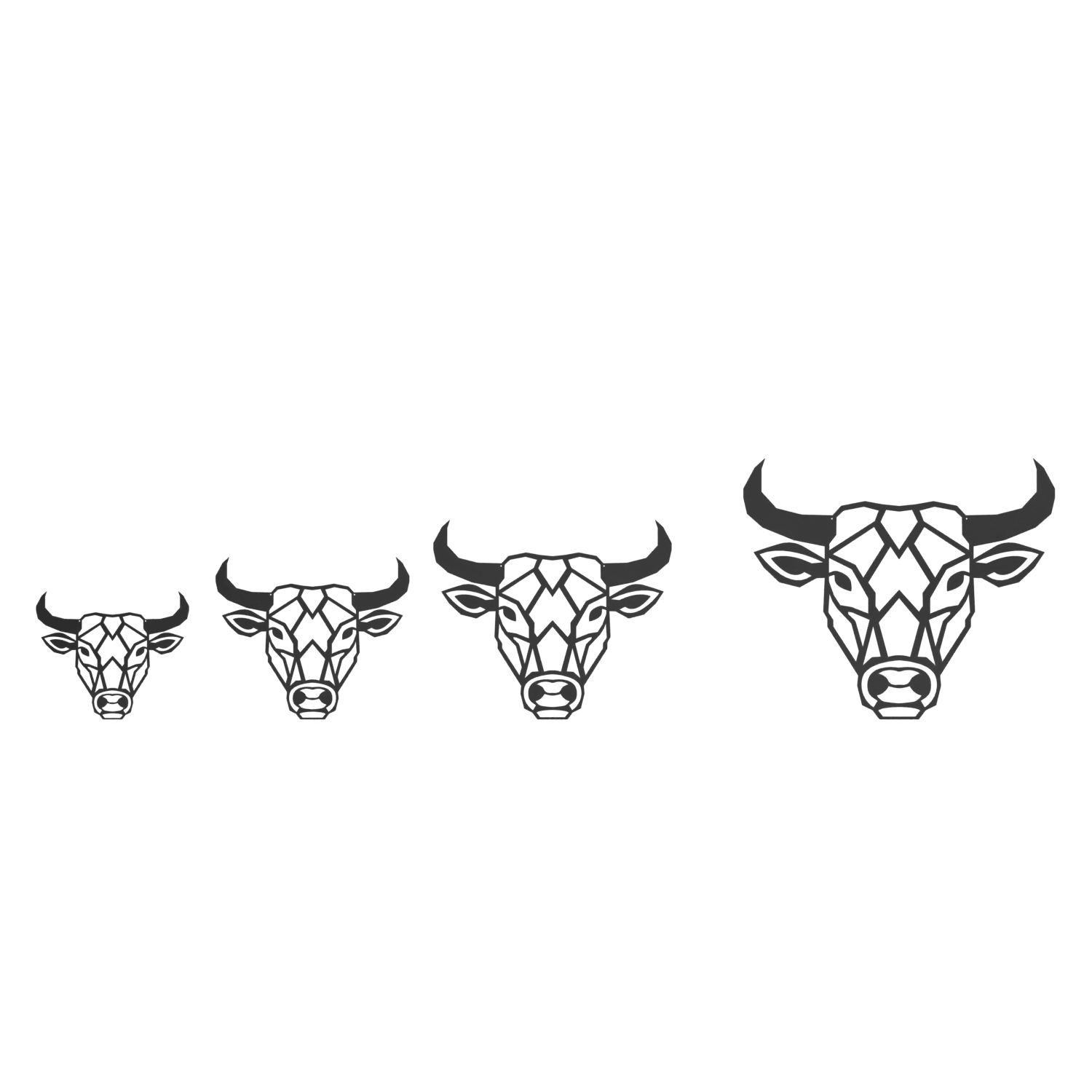 Wanddecoratie Stier
