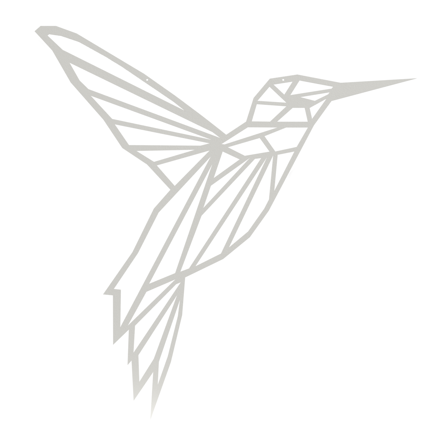 Wanddekoration Kolibri