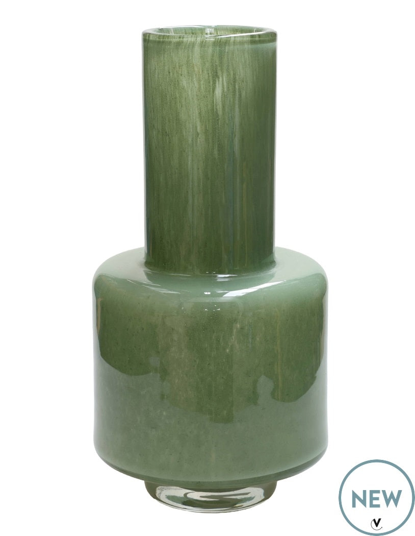 Vase Volta Elite vert Ø19 x H36 cm