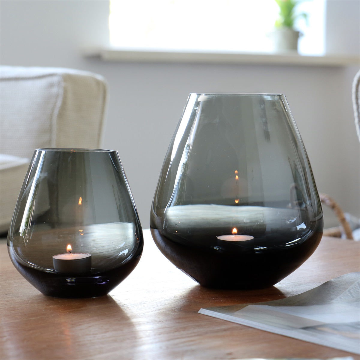 Vase Tasman Grey - Luxusvase