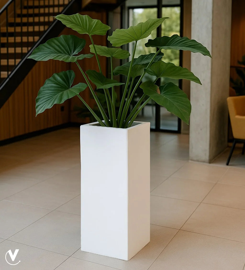 Plantentafel - zuil - Pearl Shiny - 35 x 35 x 100 cm
