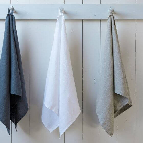 100% linnen badhanddoek