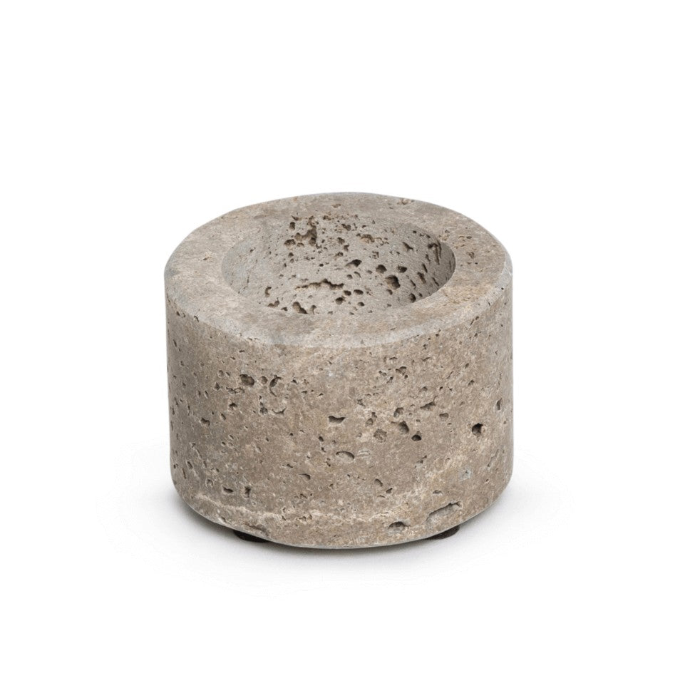 smal kandelaar beige