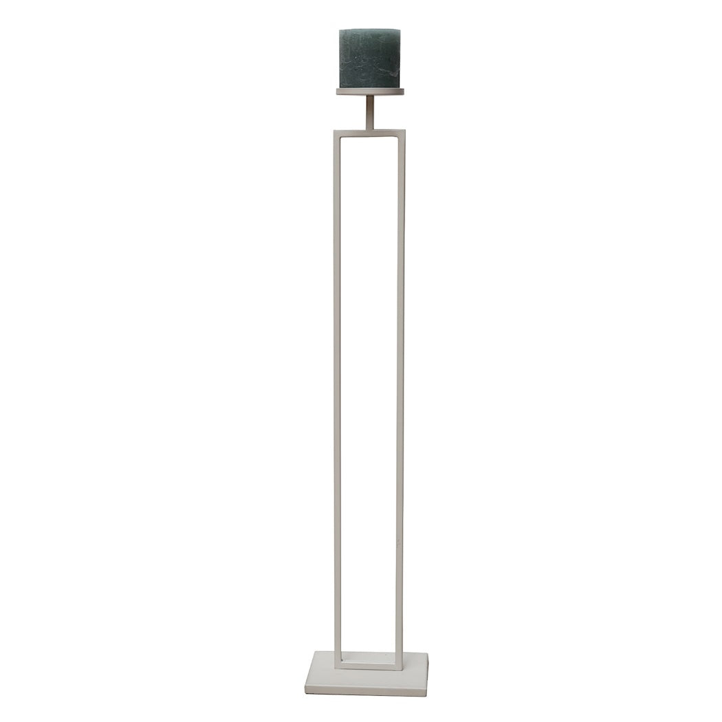 Kaarshouder Concordia XL candle ivory L20 x B15 x H100 cm - Verwachte binnenkomst eind Augustus (Ivory L20 x B15 x H100)