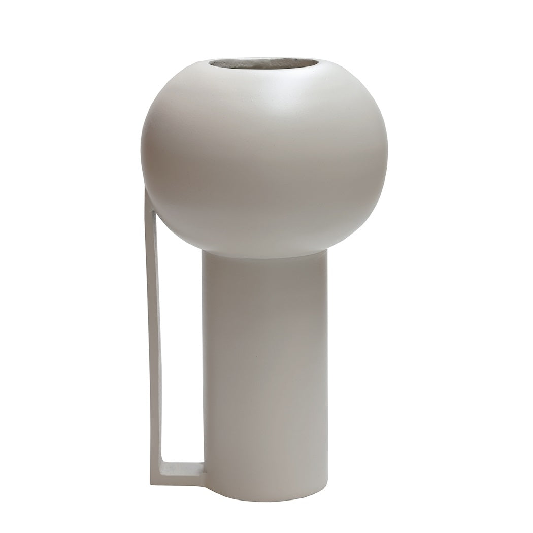 Vaas Selva ivory Ø16 x H28 cm (Ivory Ø16 x H28 cm)