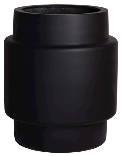 Topf Billund groß schwarz Ø60 x H70 cm