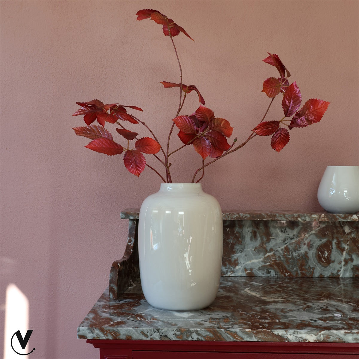 Vaas Kara XS Ø17 x H24 cm Ivory 2