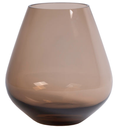 Vase Tasman M taupe Ø26 x H28 cm - Date d'arrivée prévue non encore connue