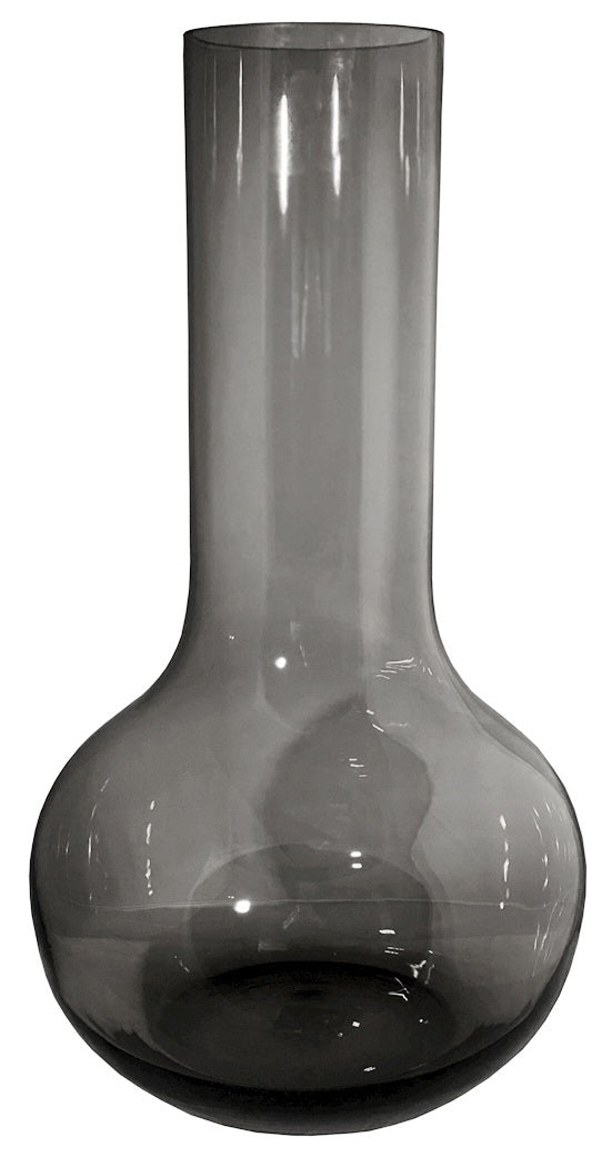 Vase Seim L gris Ø28 x H50 cm