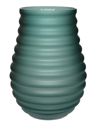 Vase Kotto M grün Ø23,5 x H32 cm