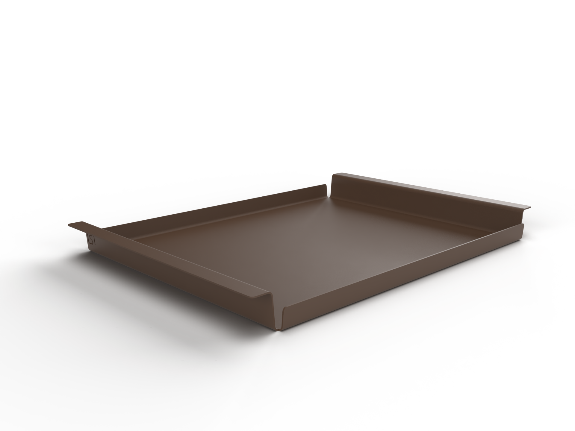 Steellish Hocker Tablett Groß - FlipTray - 62 x 44 x 5 cm