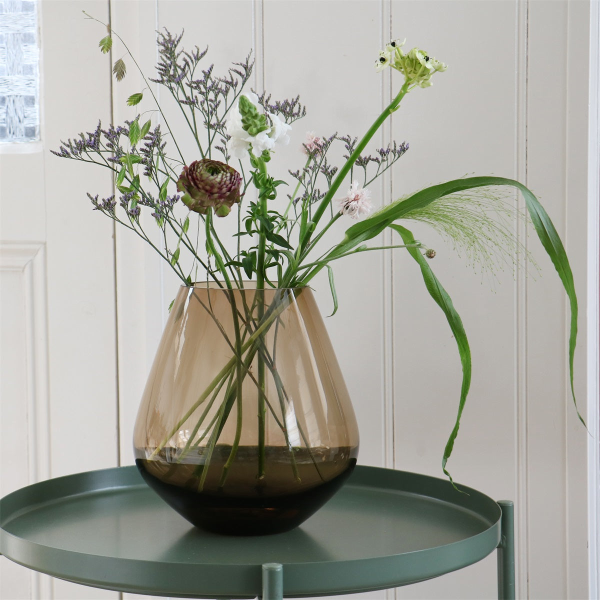 Vaas Tasman S+ - let op, deze is iets groter dan onze standaard S maat Ø20 x H22 cm Taupe 2