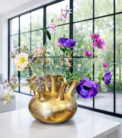 Vase tulipe à cornes Amsterdam