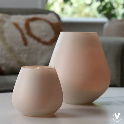 Vaas Tasman S Ø18 x H20 cm Matte Ivory 2