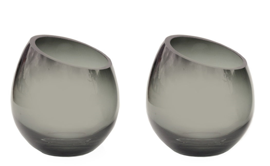 Kaarshouder Moho ,5 x H12,5 cm 2 stuks Ø12 Grey 1