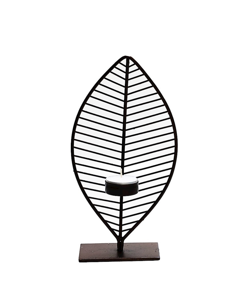Kaarshouder Minas S L13 x B6 x H26 cm Bronze 1