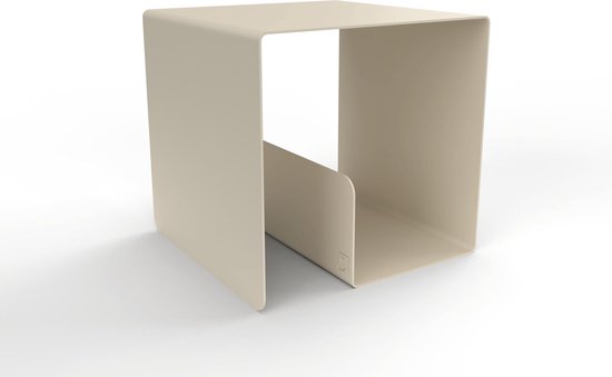 Steellish Glide Mini Bijzettafel Parelwit