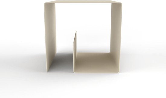 Steellish Glide Mini Bijzettafel Parelwit
