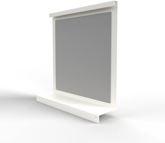 Steellish Spiegel Murano Wit