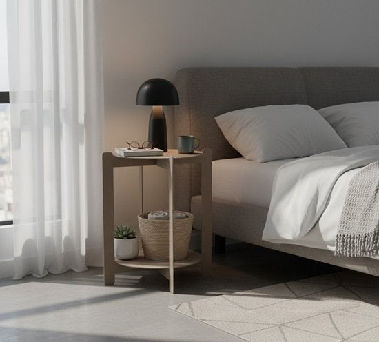 Bijzettafel Solis Taupe