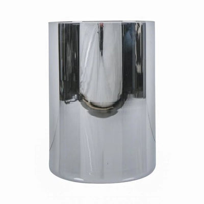Vaas Noir – cilindervormige design vaas van rookglas