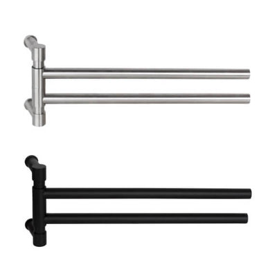 Draaibare handdoekstang by Piet Boon PB450 mat roestvast staal AISI 316 - 45cm