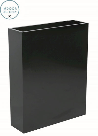 Pot South Dakota M L56 x B23 x H76 cm Shiny Black 1