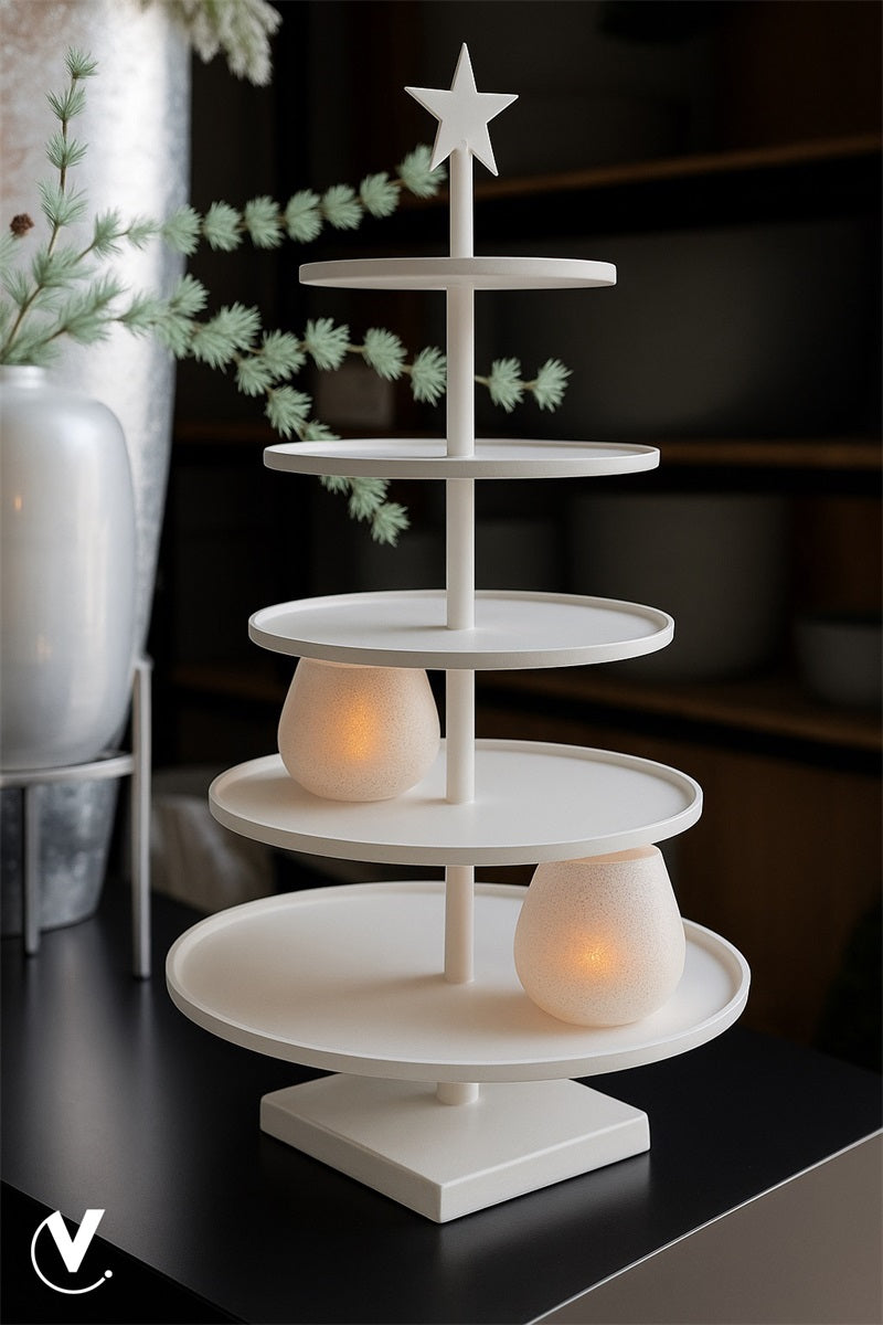 Deco Bonito Ø40 x H80 cm Ivory 2