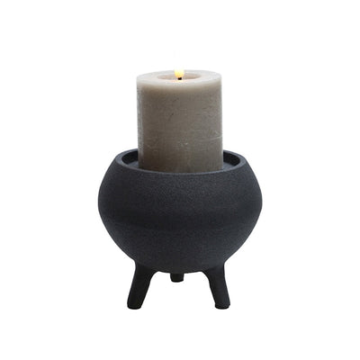 Kaarshouder Luro S Ø12 x H14 cm Black 1