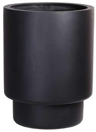 Pot Almstok L black Ø50 x H65 cm  (Black Ø50 x H65 cm)