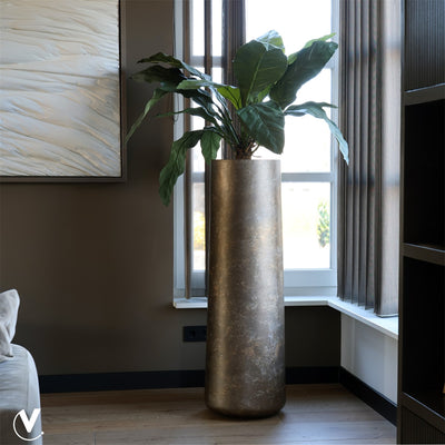 Pot Bangkok dark rustic Ø38 x H120 cm  (Dark rustic Ø38 x H120 cm)