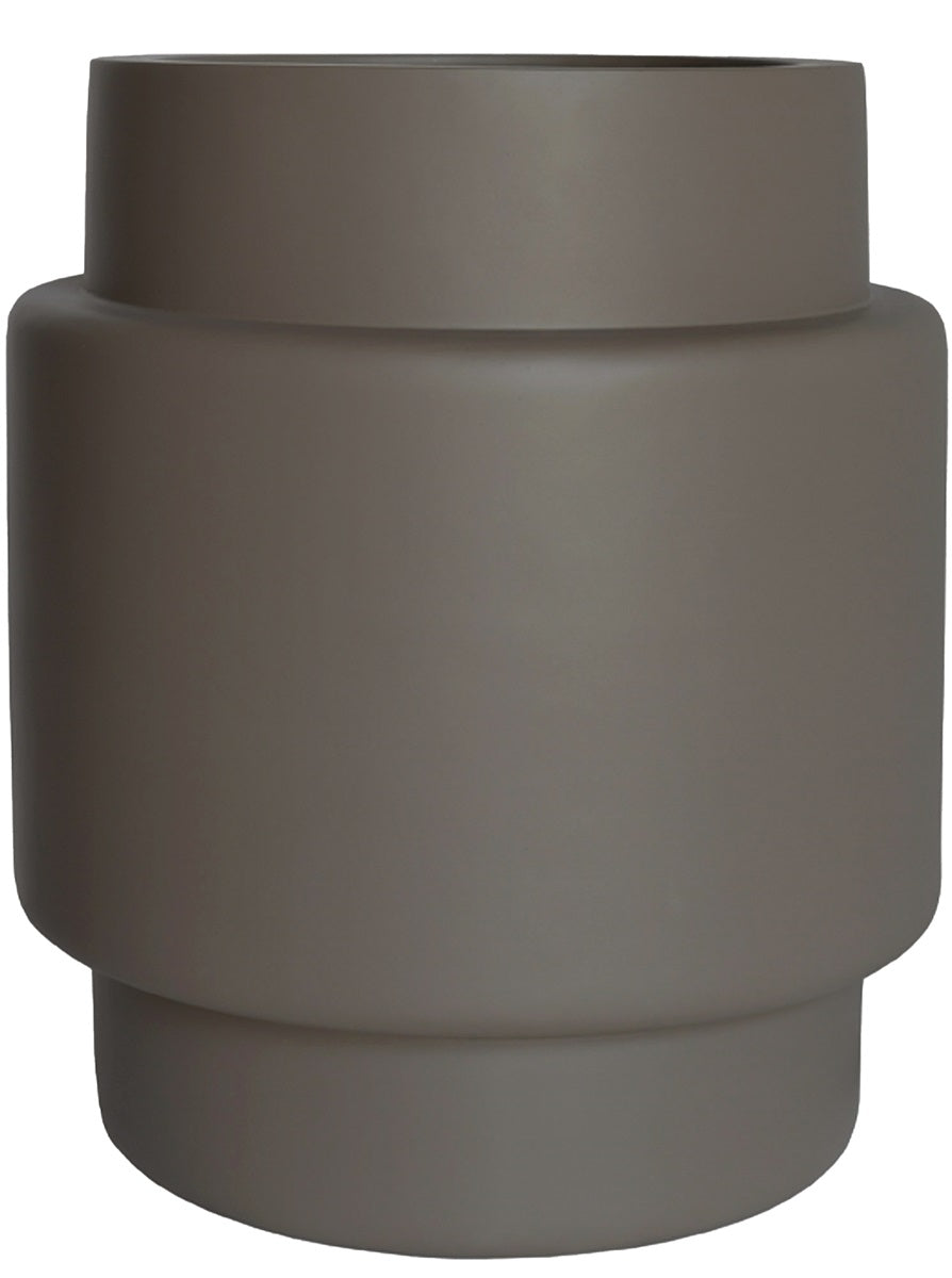 Pot Billund big taupe Ø60 x H70 cm (Taupe Ø60 x H70 cm)
