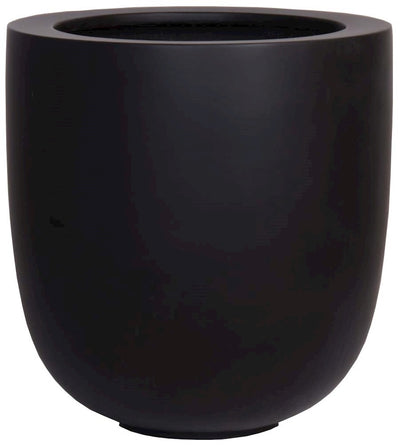 Pot Ducos big black Ø33 x H35 cm - Verwachte binnenkomst nog niet bekend (Black Ø33 x H35 cm)