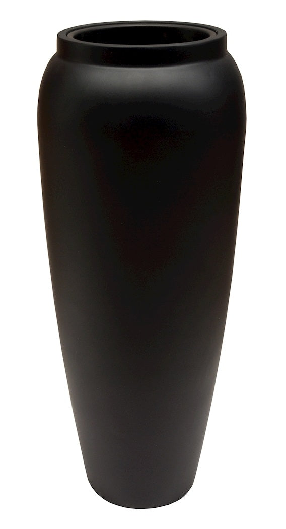 Pot Hobro M black Ø37 x H100 cm (Black Ø37 x H100 cm)