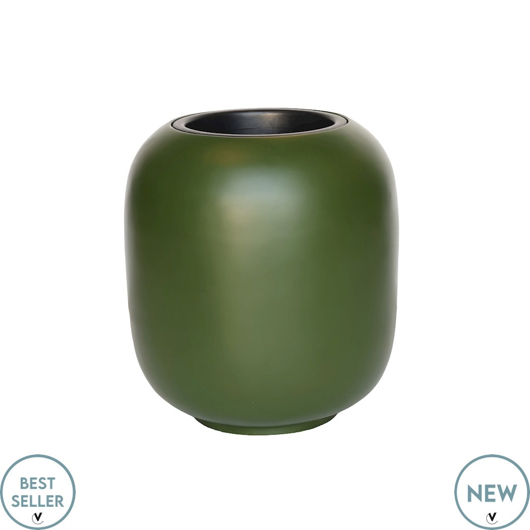 Pot Lampang green Ø33 x H36,5 cm (Green Ø33 x H36)