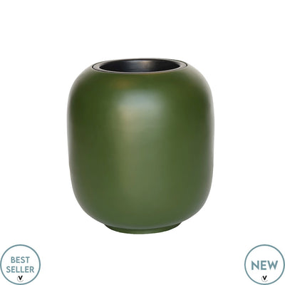 Pot Lampang green Ø33 x H36,5 cm (Green Ø33 x H36)