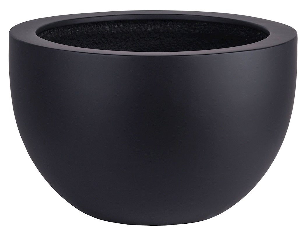 Pot Louisiana S black Ø45 x H28 cm (Black Ø45 x H28 cm)