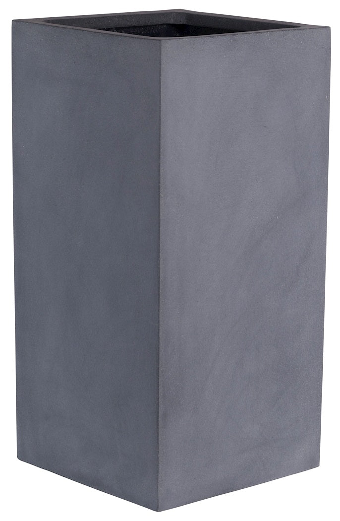 Pot Michigan grey L50 x B50 x H80 cm (Grey L50 x B50 x H80 cm)