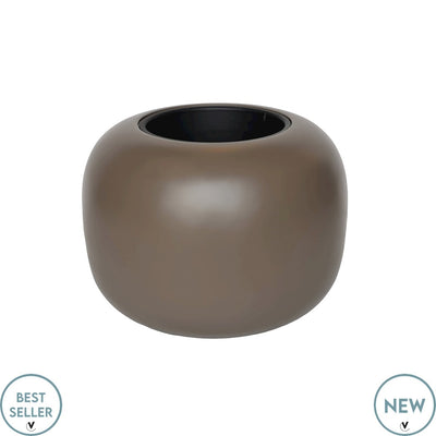 Pot Phuket taupe Ø45,5 x H34,5 cm (Taupe Ø45)