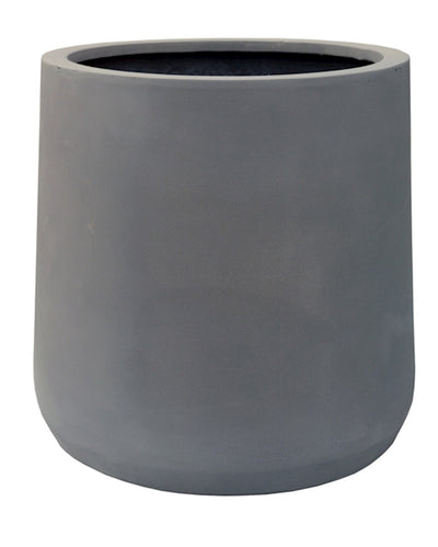 Pot Portland S grey Ø42 x H40 cm  (Grey Ø42 x H40 cm)