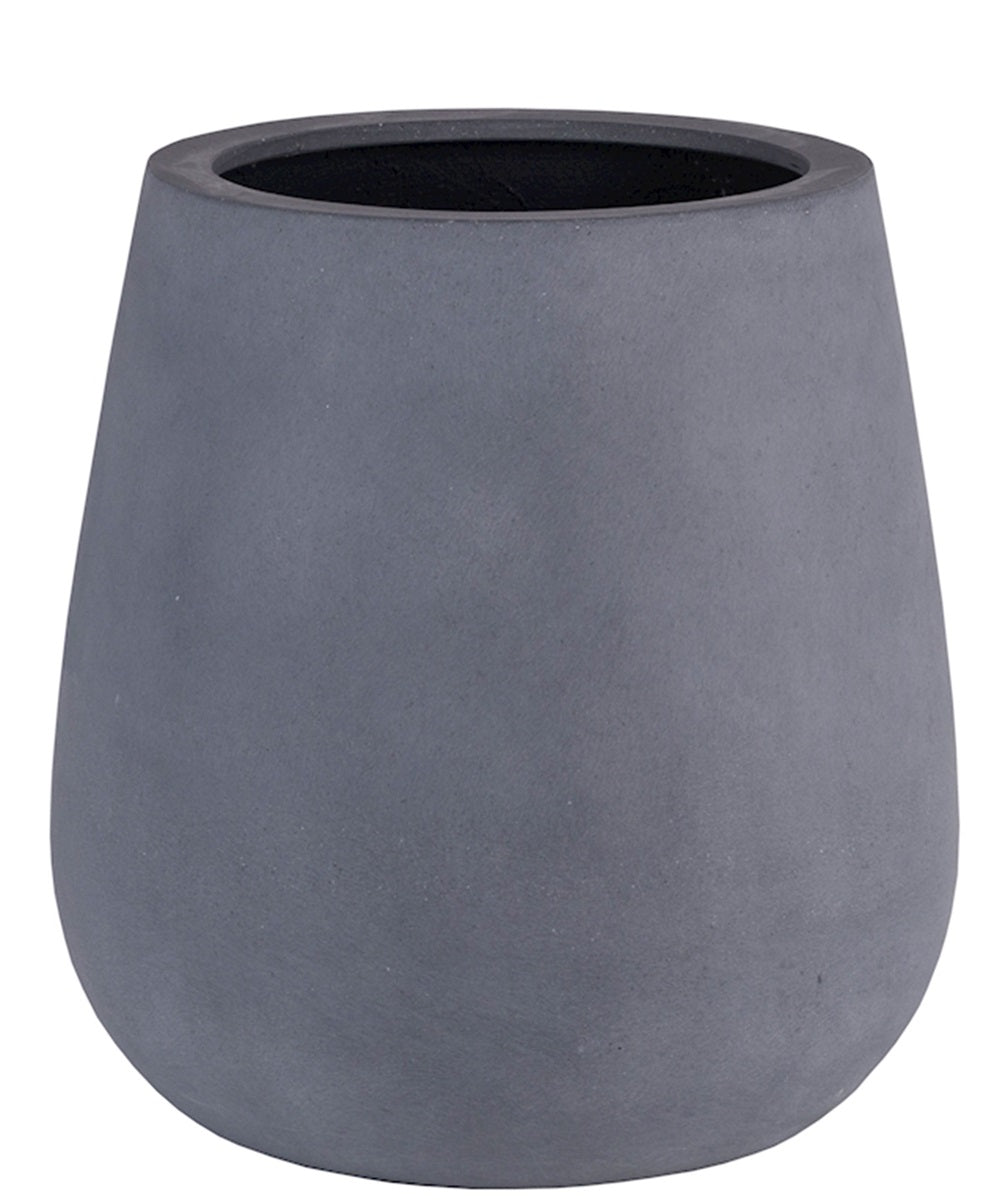 Pot Vermont grey Ø44 x H46 cm (Grey Ø44 x H46 cm)