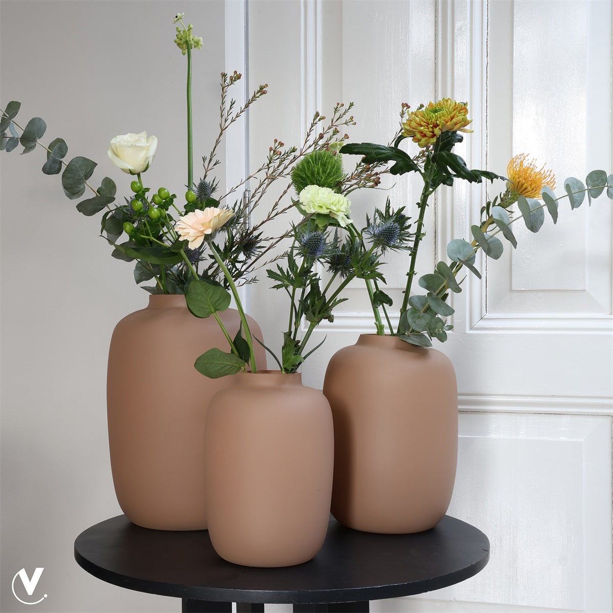 Vaas Artic matte S sand Ø21 x H29 cm (Matte Sand Ø21 x H29 cm)