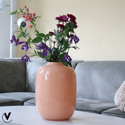 Vaas Artic S pastel peach Ø21 x H29 cm (Pastel Peach Ø21 x H29 cm)