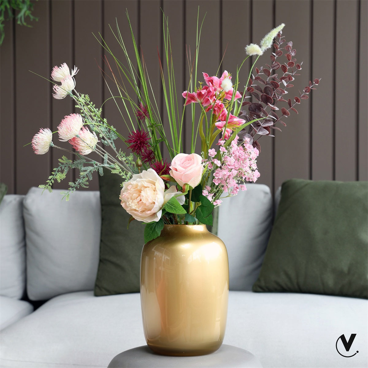 Vaas Artic XS gold Ø17 x H24 cm (Gold Ø17 x H24 cm)