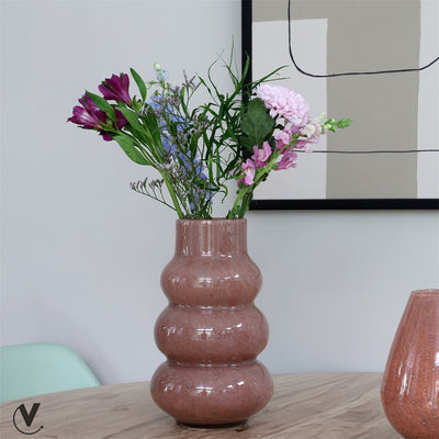 Vaas Lomami Elite brown Ø18 x H30 cm (Brown Ø18 x H30 cm)