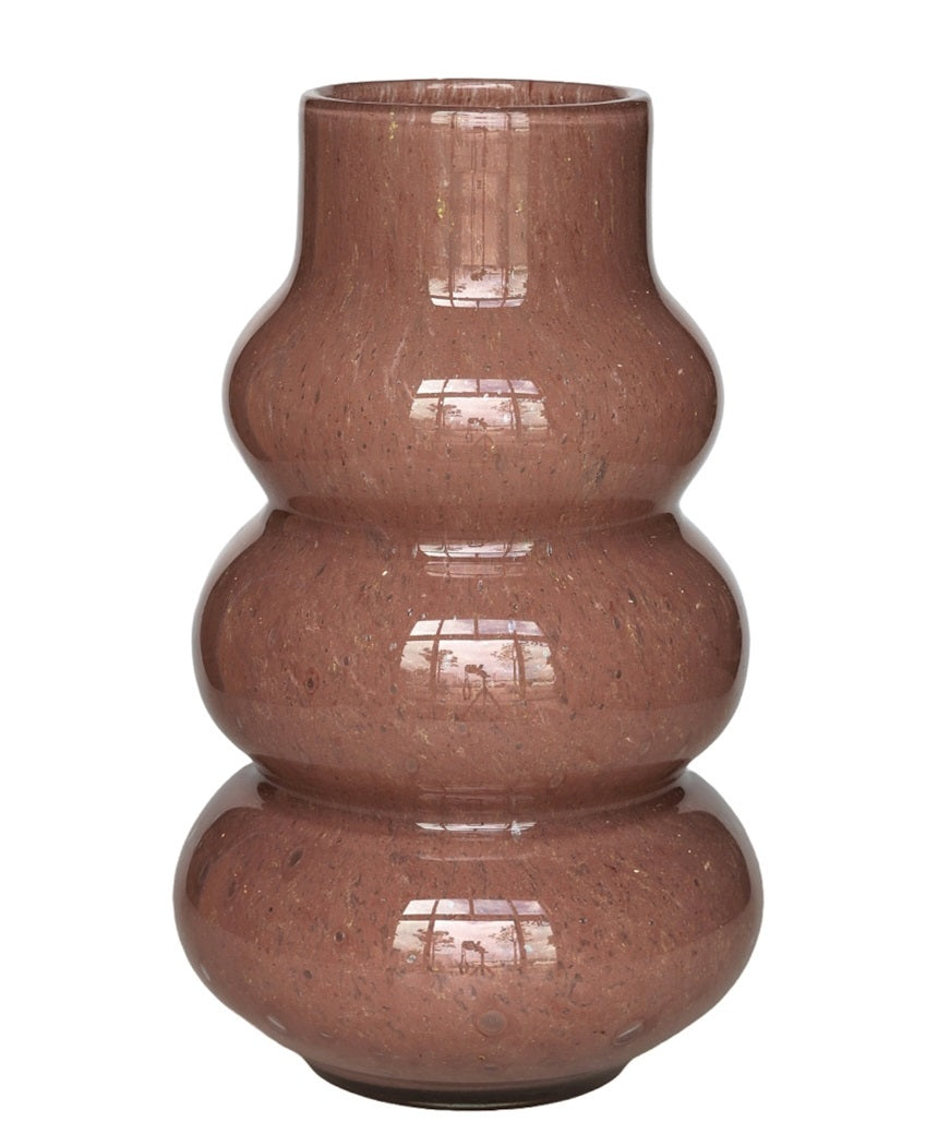 Vaas Lomami Elite brown Ø18 x H30 cm (Brown Ø18 x H30 cm)