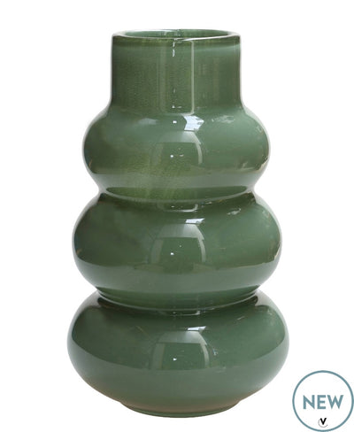 Vaas Lomami Elite green Ø18 x H30 cm (Green Ø18 x H30 cm)