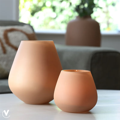 Vaas Tasman S matte sand Ø18 x H20 cm (Matte Sand Ø18 x H20 cm)
