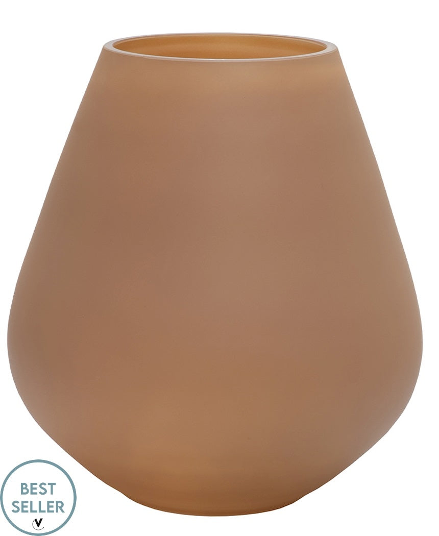 Vaas Tasman S matte sand Ø18 x H20 cm (Matte Sand Ø18 x H20 cm)