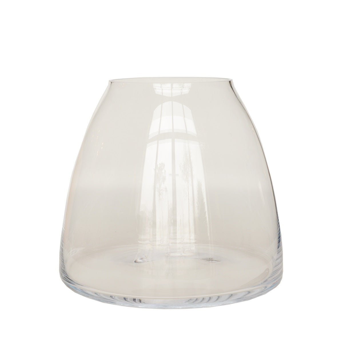 Vaas Travo L transparent Ø32 x H29 cm (Transparant Ø32 x H29 cm)